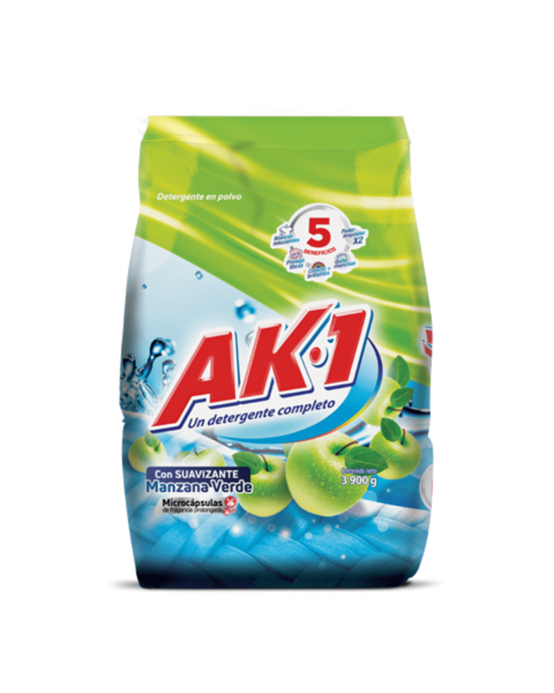 Ak1 Detergente Manzana ( 3000 Grs )
