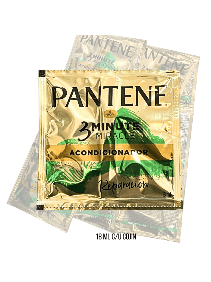 Acon. Pantene Ristra X12 Sob. Tres minutos Reparacion