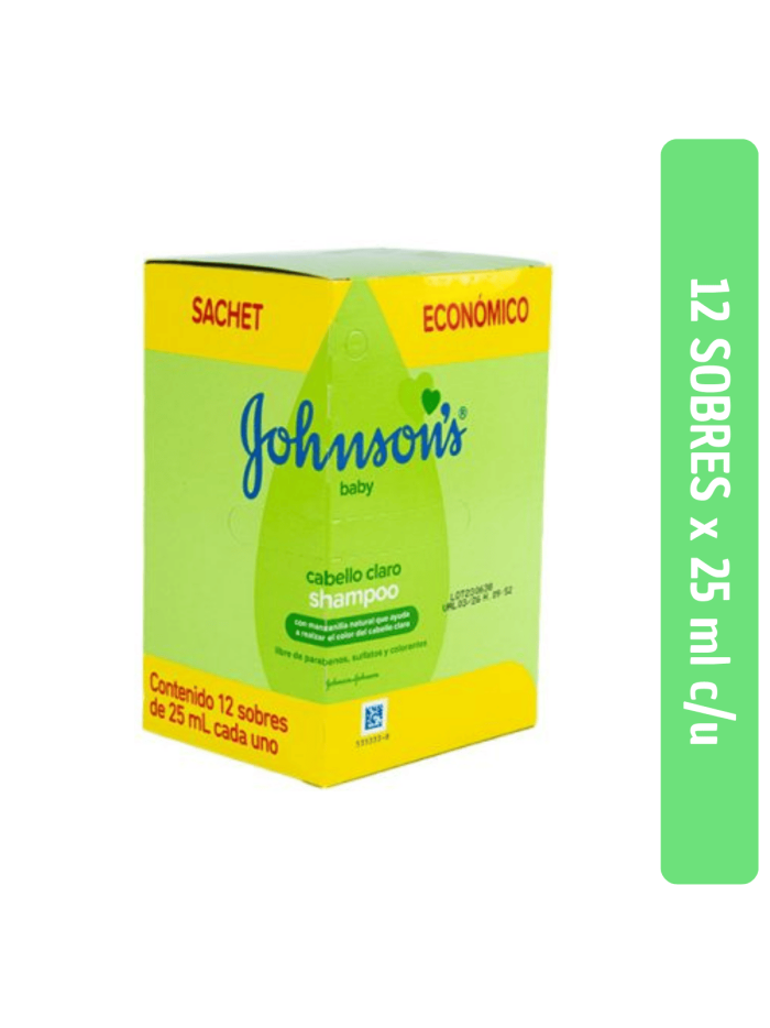Shampoo Johnson  Manzana Sachet