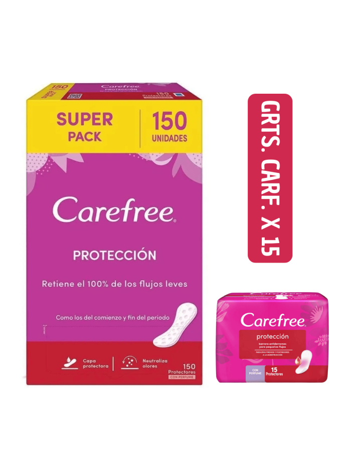 Caref Prot x150+ Grts Caref x15 Con Perfume