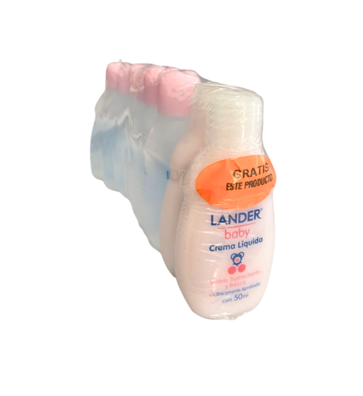 Pack 6 Aceite Bebe x50 + 2 Cremas Bebe x 50ml